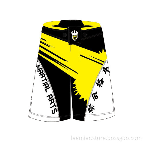 High Quality Custom Sublimation MMA Shorts